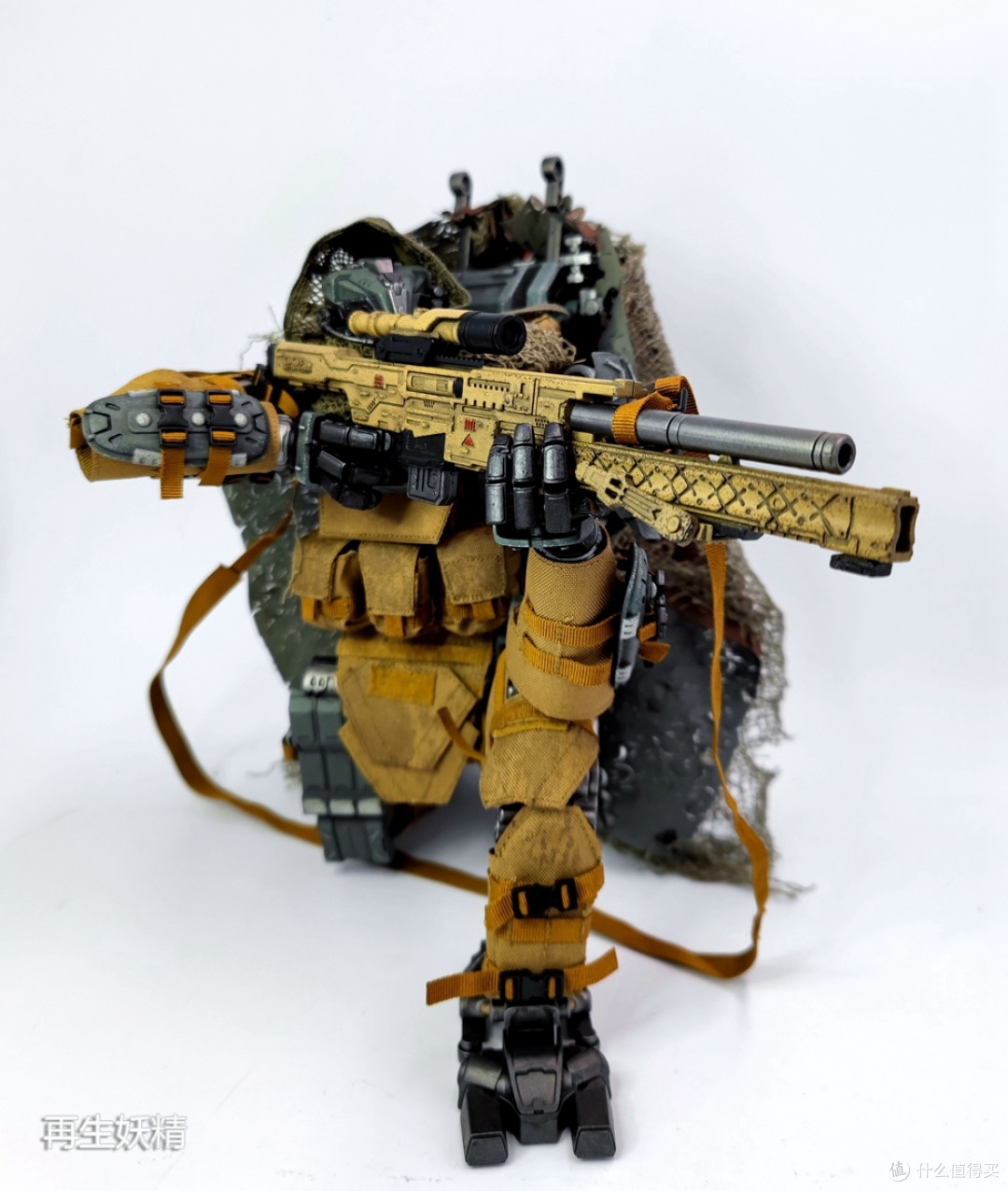 JOYTOY 暗源 1/18 战慑04 远程狙击型机甲,开箱、把玩