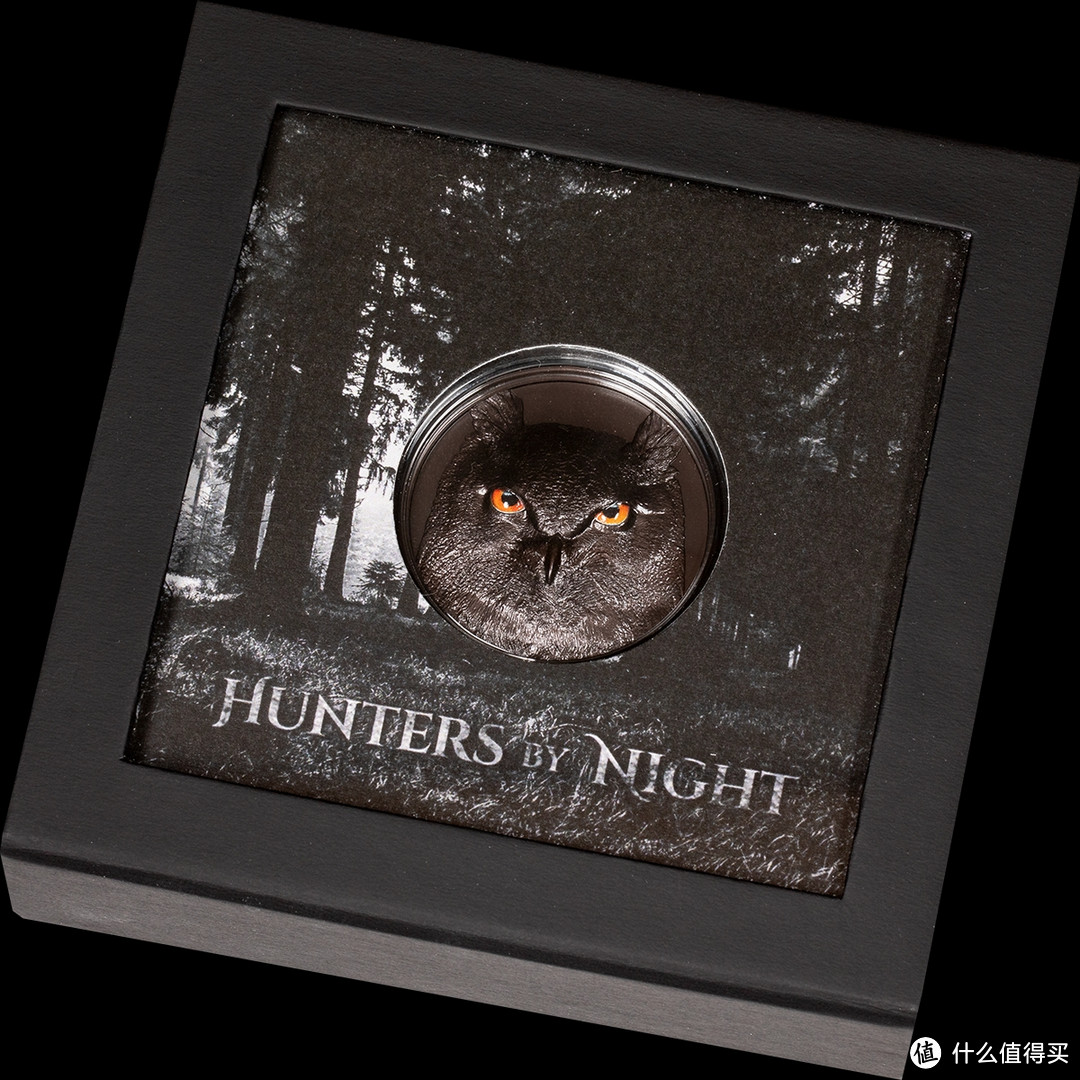 ​暗夜猎人系列之二-鹰鸮-2021年帕劳银币