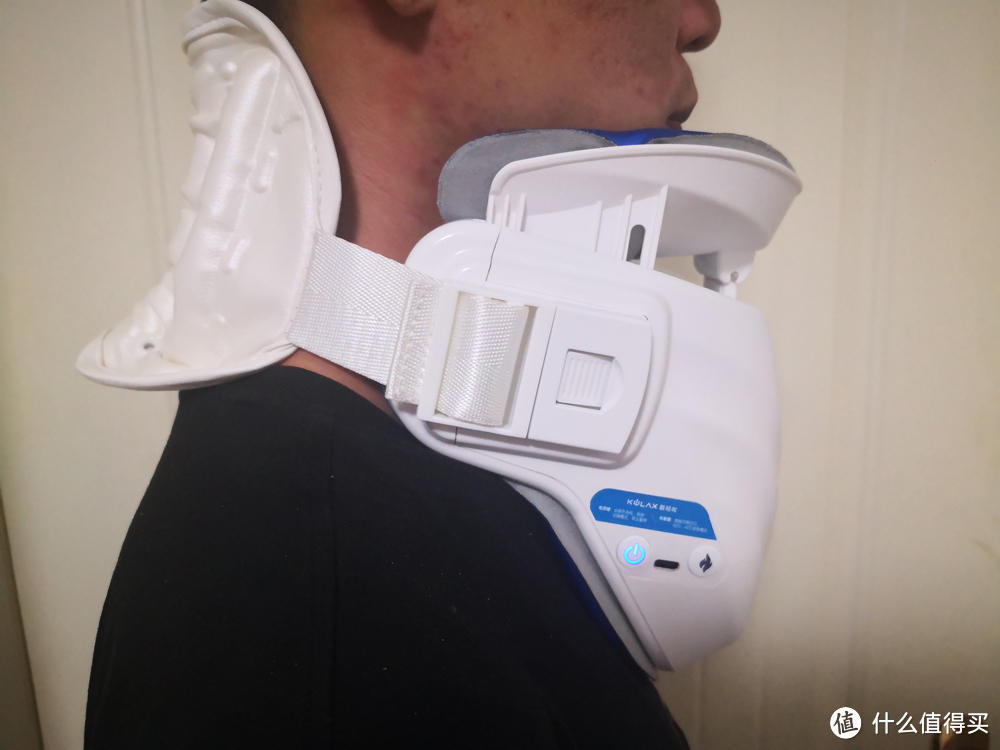 酷轻松颈部固定器体验:推举抬头+热敷双管齐下,专为低头族设计
