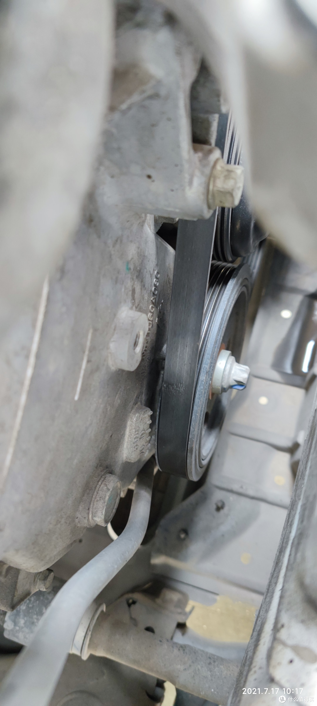 三菱劲炫2018款1.6l发动机加惰轮