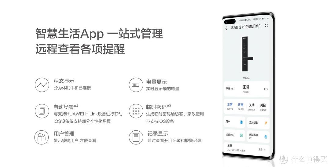 华为智选VOC智能门锁S靠谱吗？VOC指纹锁/智能锁怎么样？