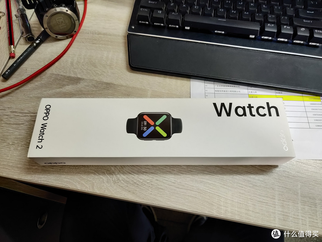 智能手表运动员代表来自oppo的参赛选手