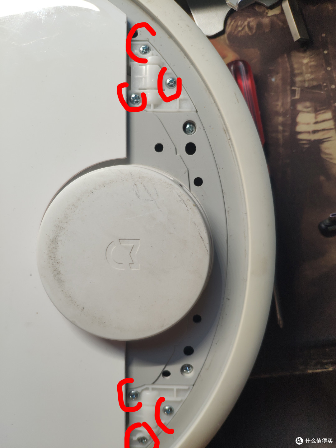 下掉这些螺丝 拆掉大盖板