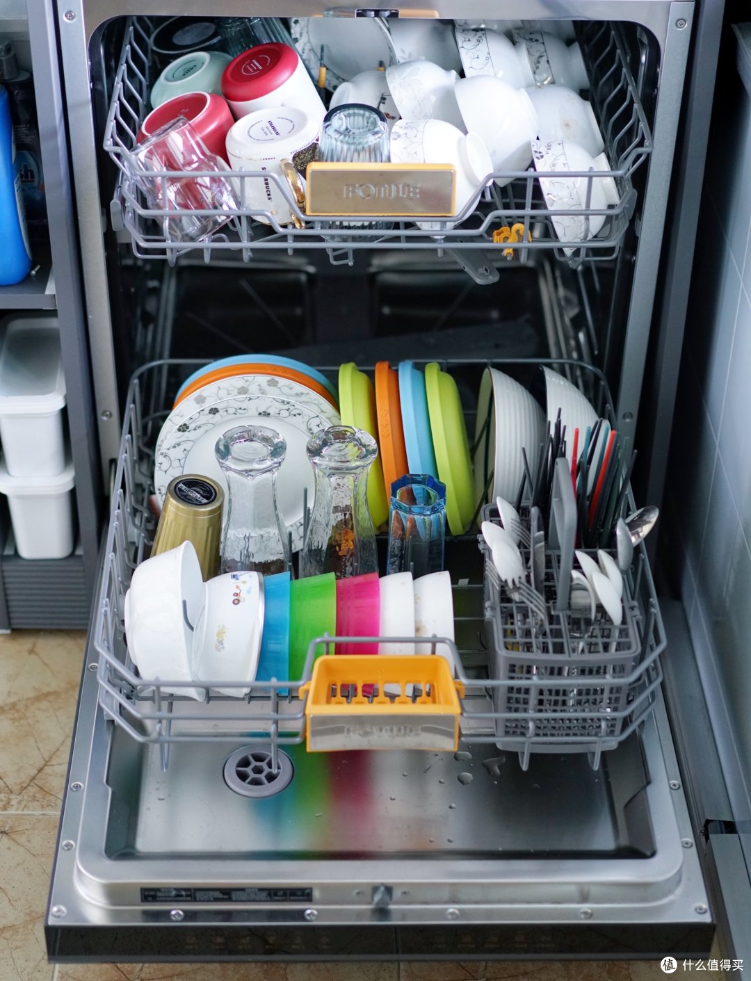 智能分腔洗涤，四翼四层喷淋—方太W1系列15套洗碗机评测