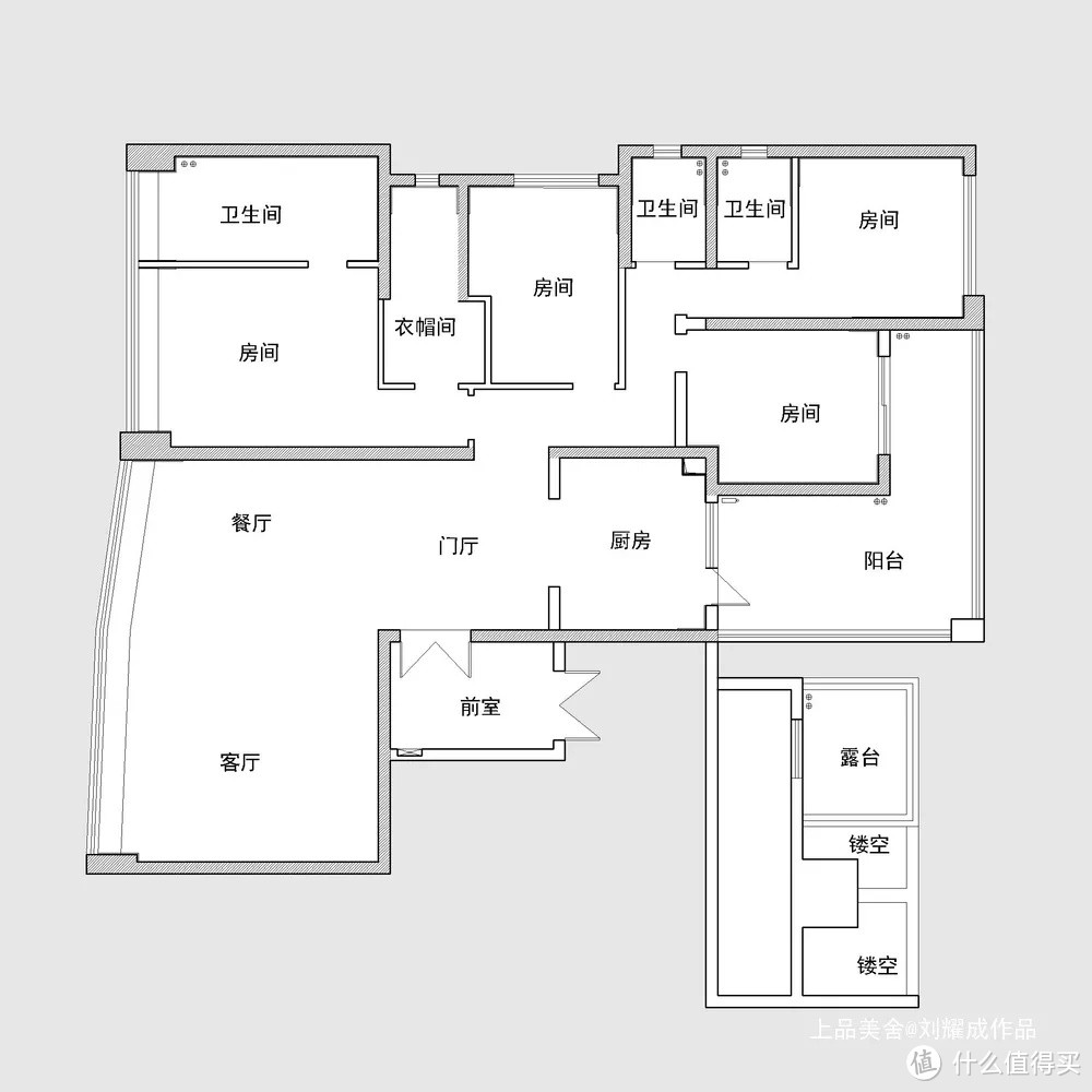 235㎡江景大宅，装成轻奢新中式风，单一个生活阳台就把我迷住了