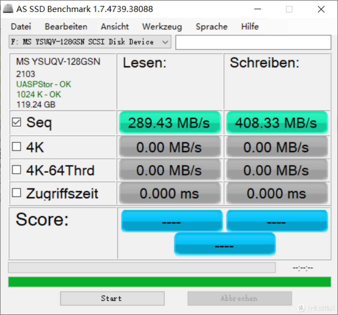 149元的价格居然有掉速的情况，MOVESPEED移速 U盘 128GB 体验