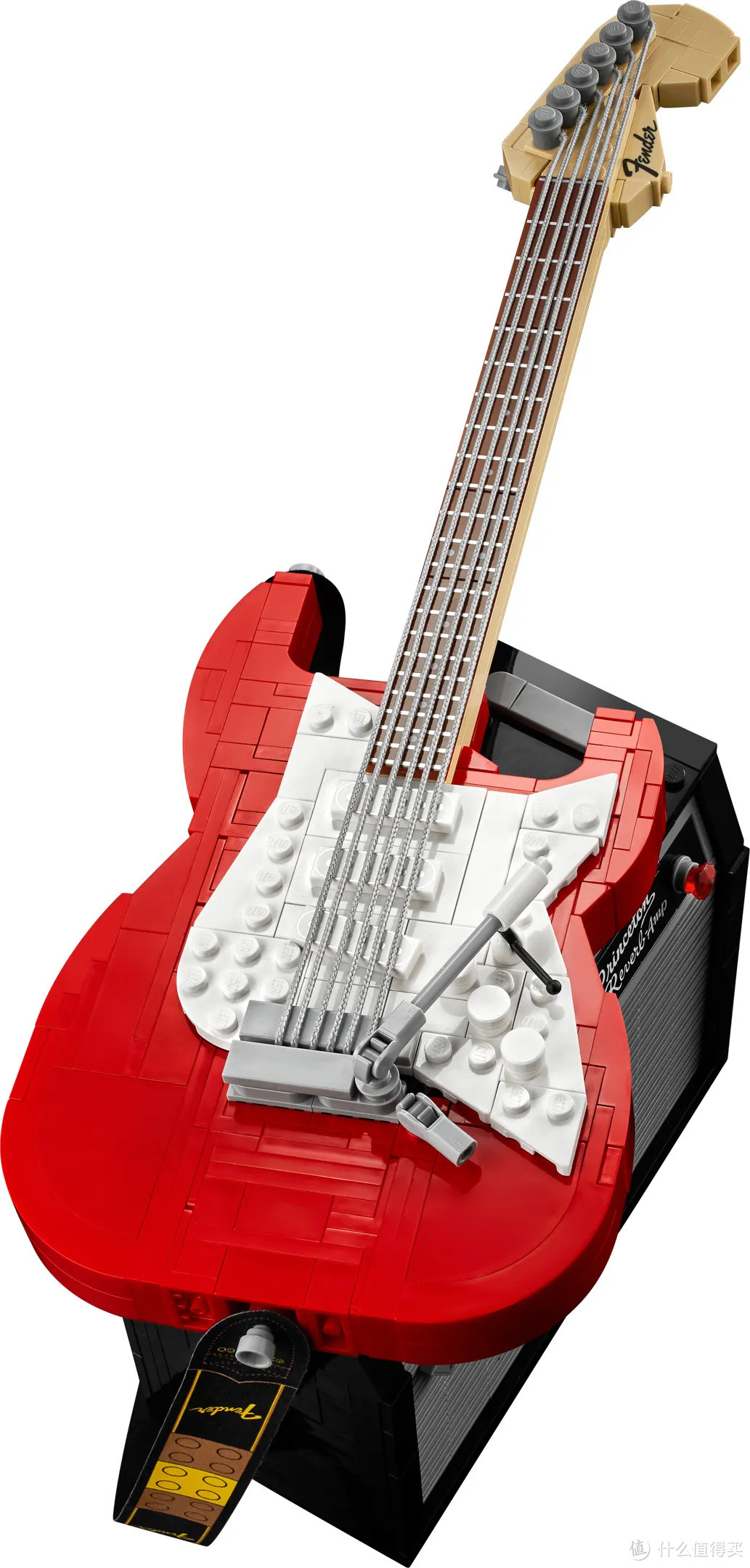 乐高正式发布21329 fender stratocaster吉他!有两种颜色!