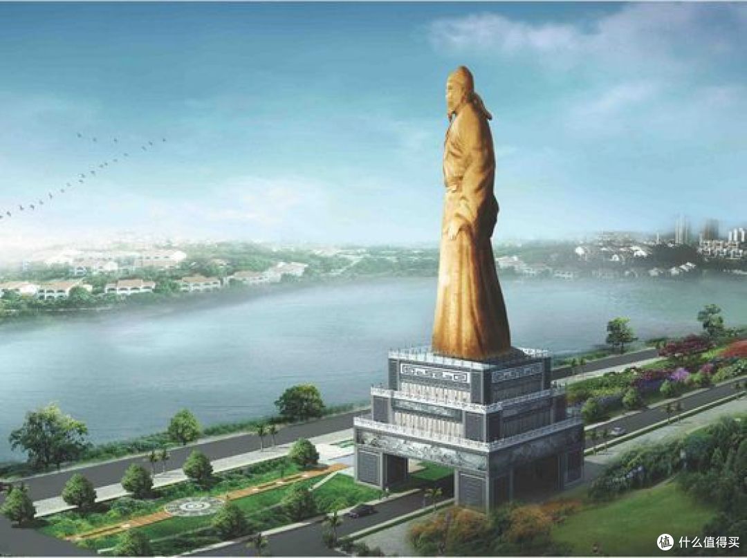 3 2亿建拆成本 全球最大关公像 败走荆州 艺术品 什么值得买