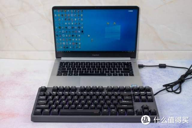 特别的数字键盘，小身板大功能，HEXCORE安妮87键RGB机械键盘体验