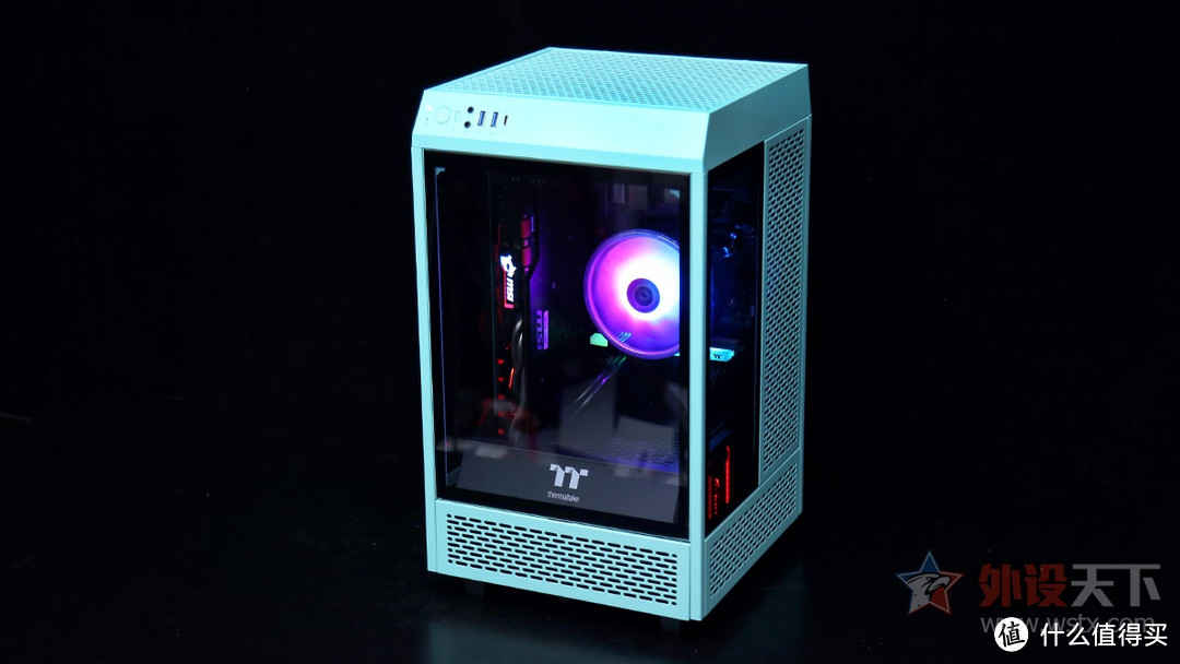 Thermaltake The Tower 100机箱简评：多彩外观的硬件展示箱