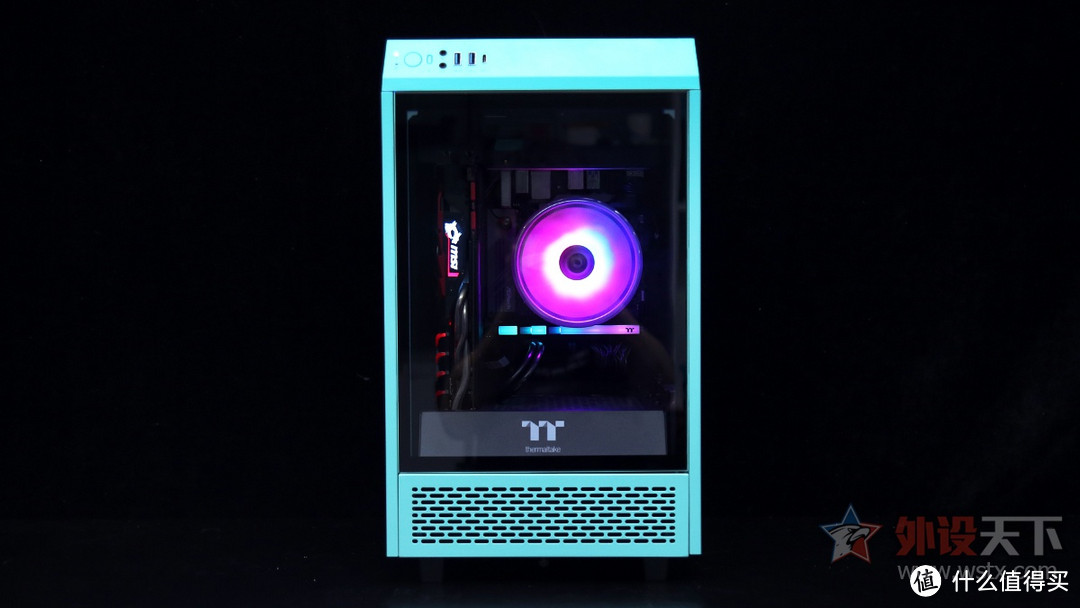 Thermaltake The Tower 100机箱简评：多彩外观的硬件展示箱