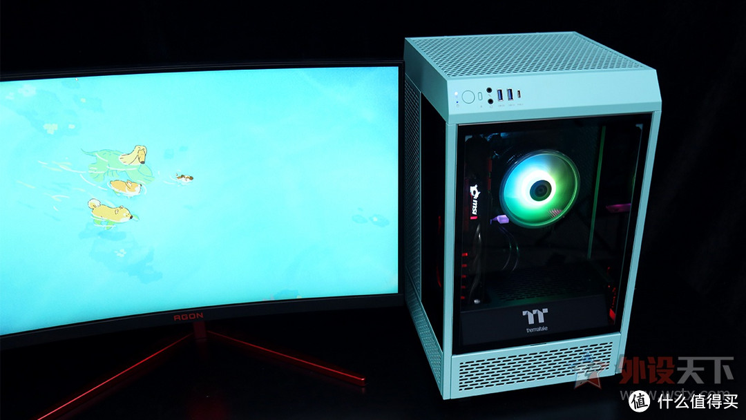 Thermaltake The Tower 100机箱简评：多彩外观的硬件展示箱