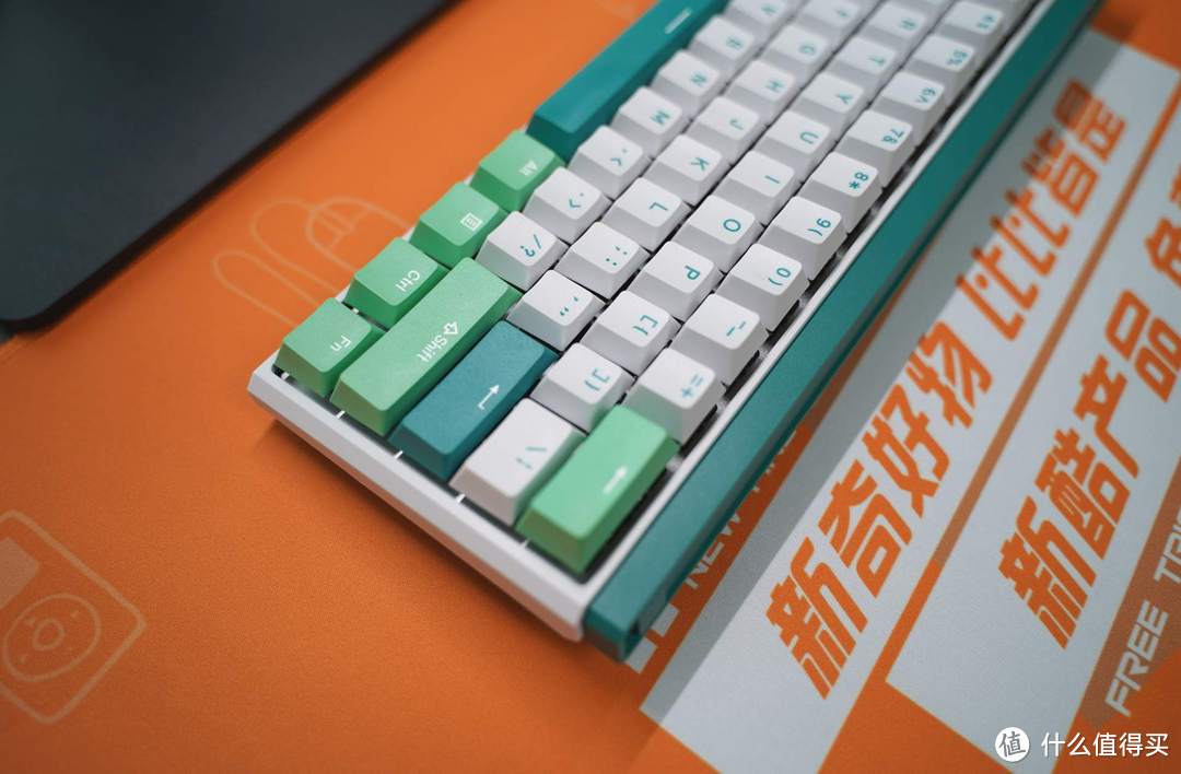 我喜欢的一把键盘,杜伽K330W薄荷绿小清新入手啦!