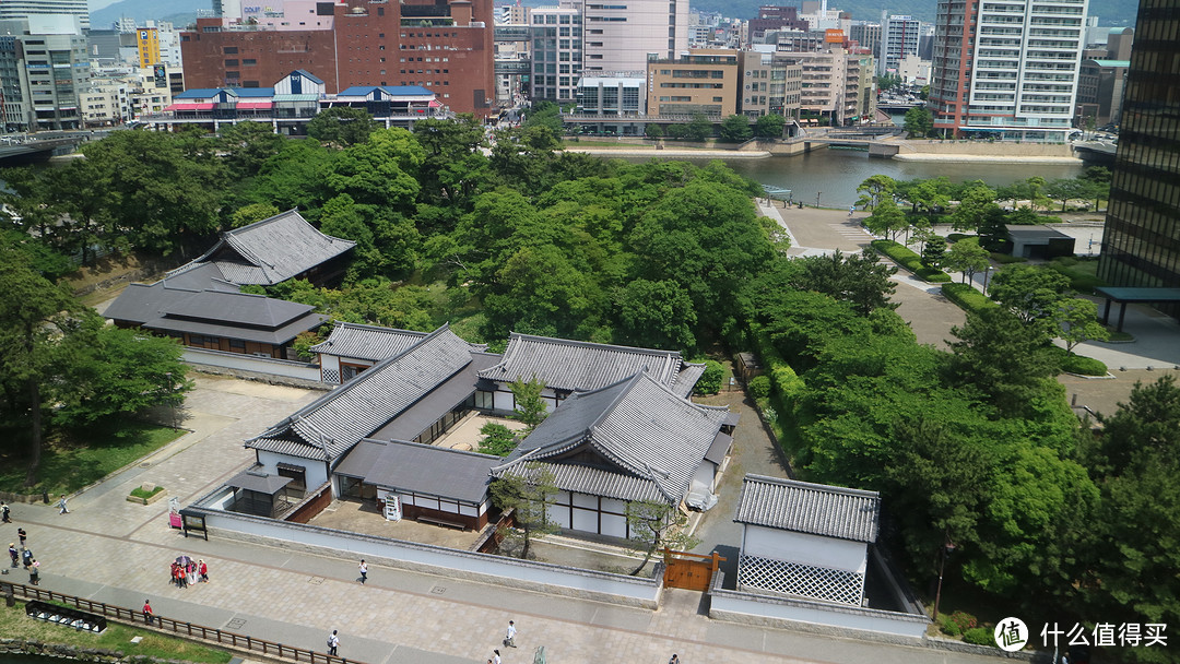 城下的小仓城庭院