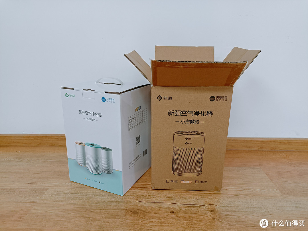 天猫精灵空气净化器新颐小白微微:是智能音响也是空气净化器!开箱测评