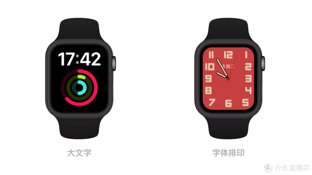 官方表盘apple watch的官方表盘库非常丰富,配色/功能/模块/排列