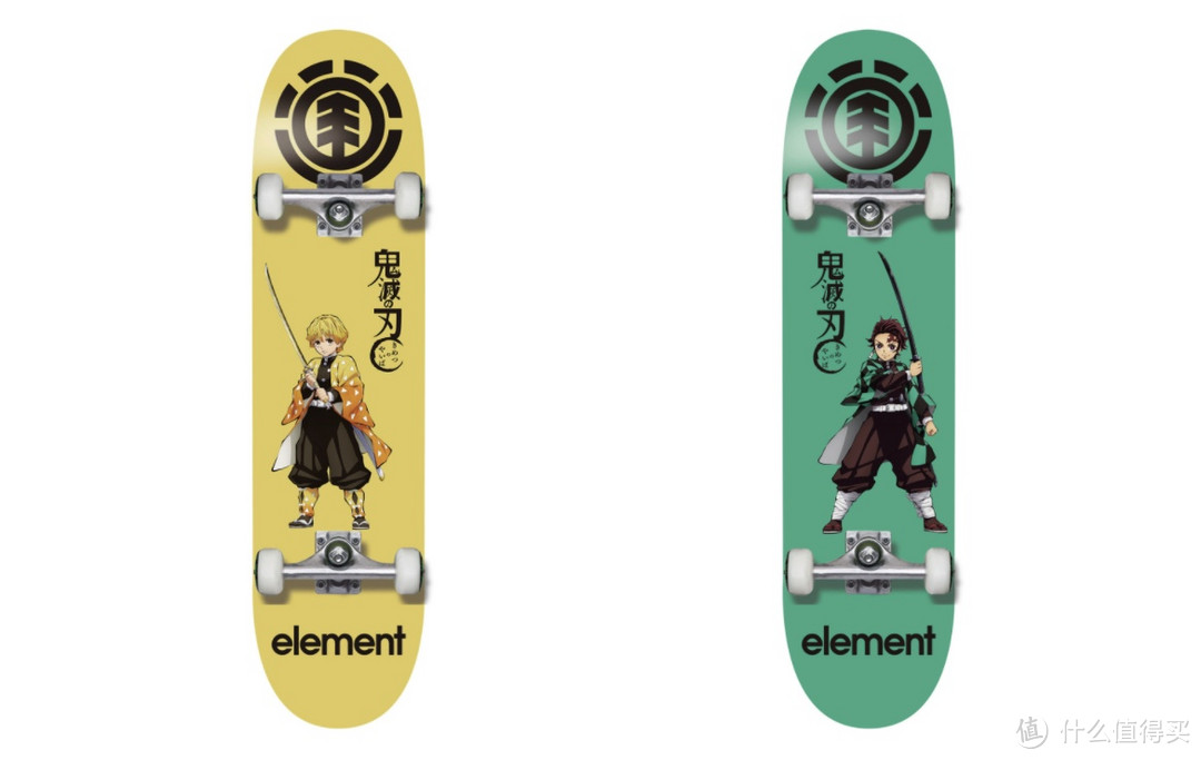 Element Skateboards x《鬼灭之刃》最新联乘滑板系列积极发售！