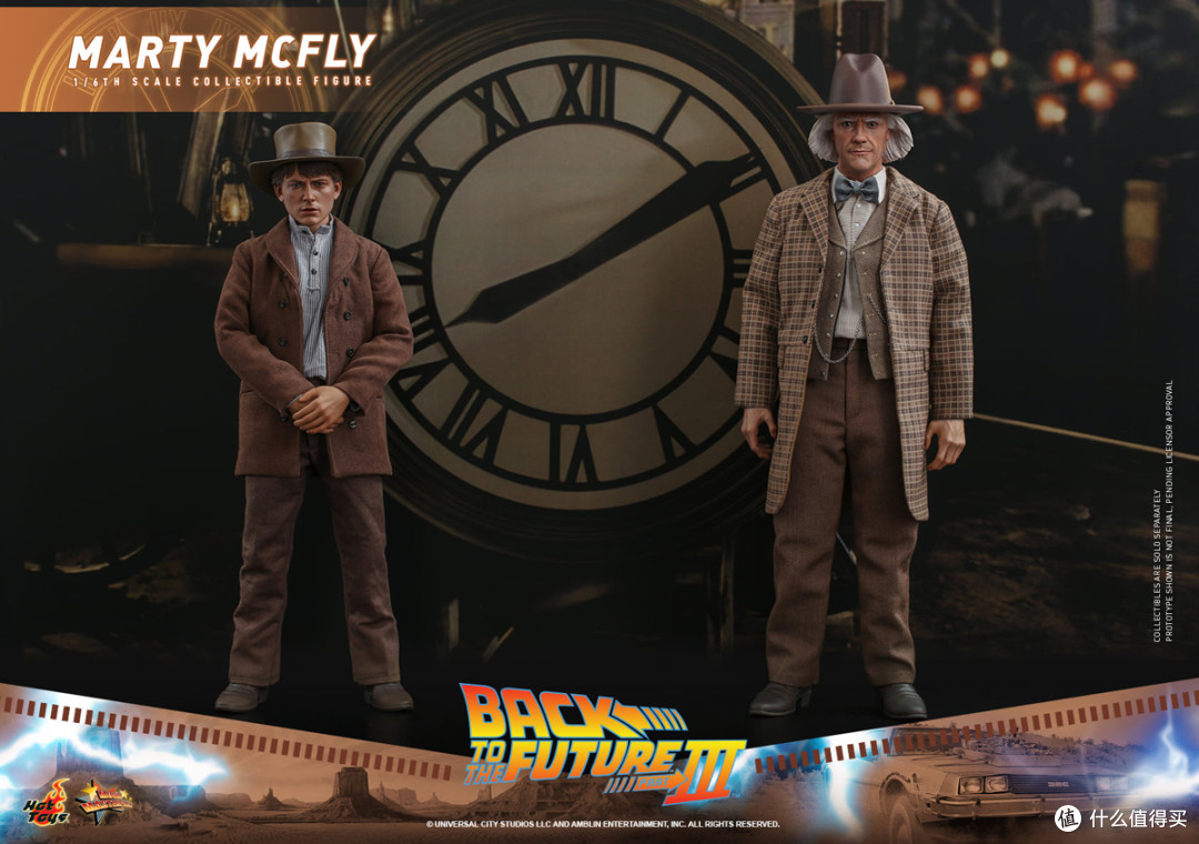 HotToys推出《回到未来3》马丁与布朗博士人偶,订货期还是两年