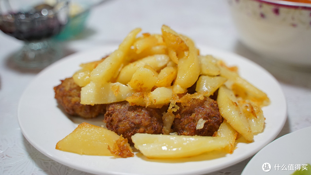 土豆煎肉饼