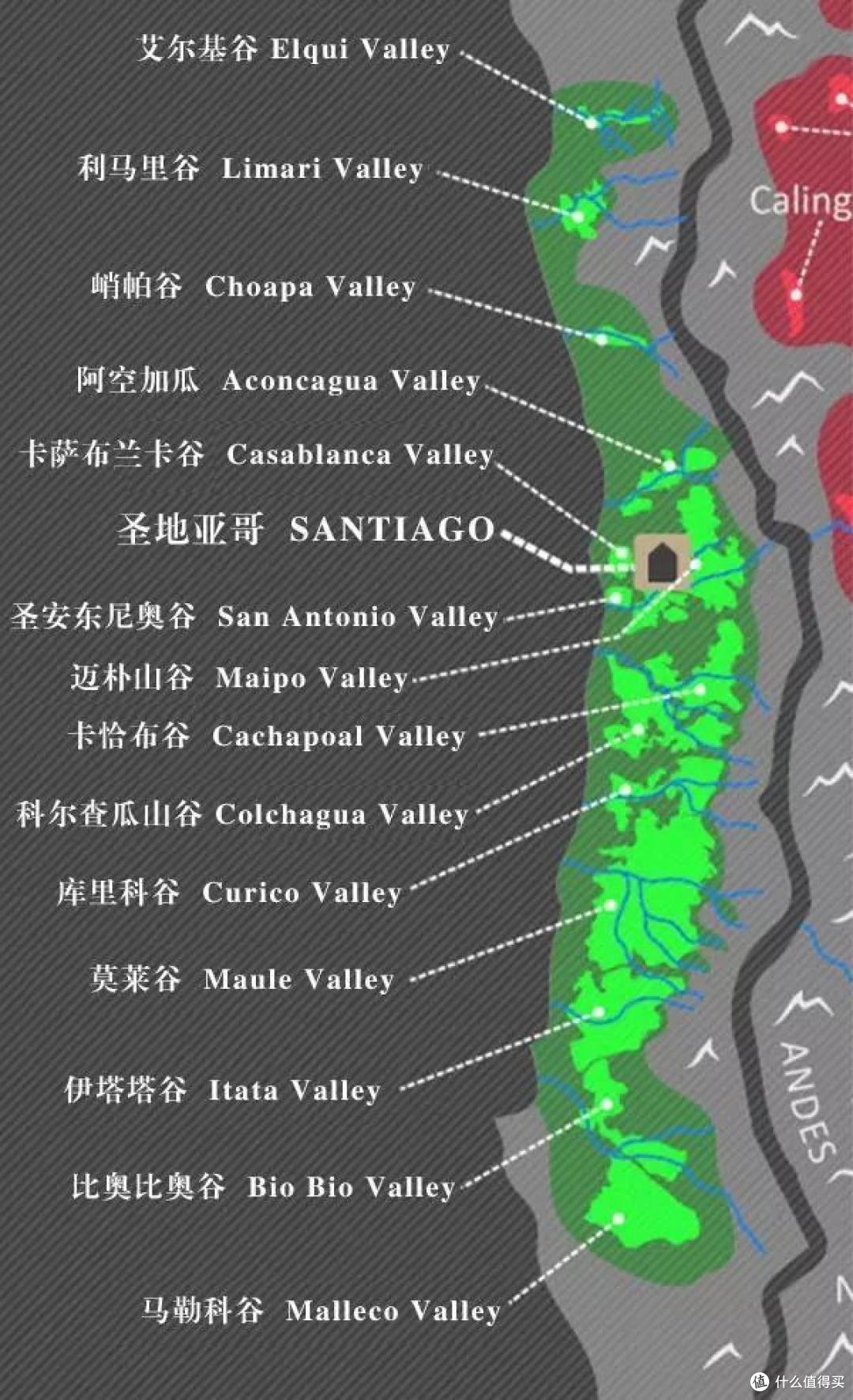 详解智利 14 大知名葡萄酒产区
