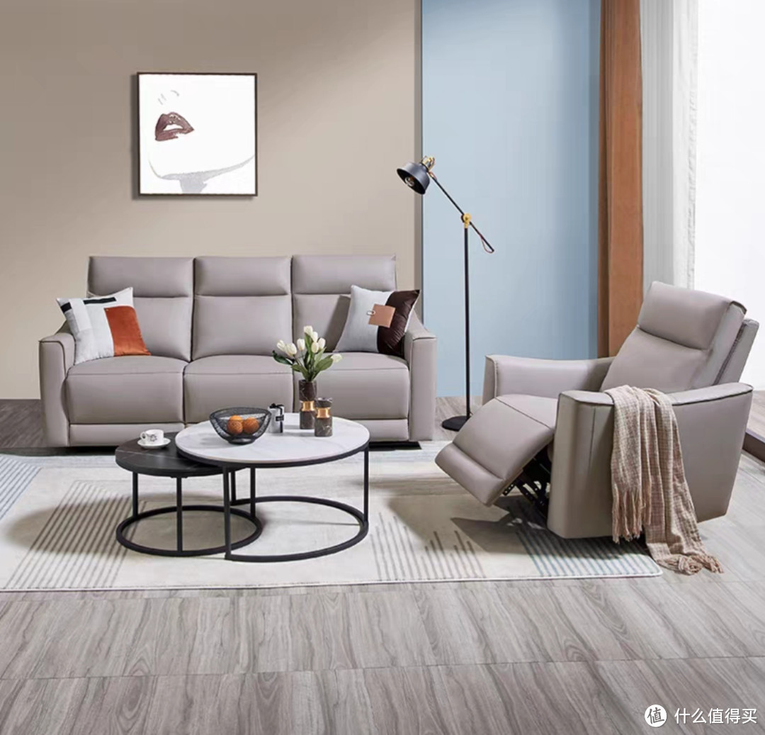 我想要的沙发是有温度、舒适、放松、弧度、有归属感~科技布更香！