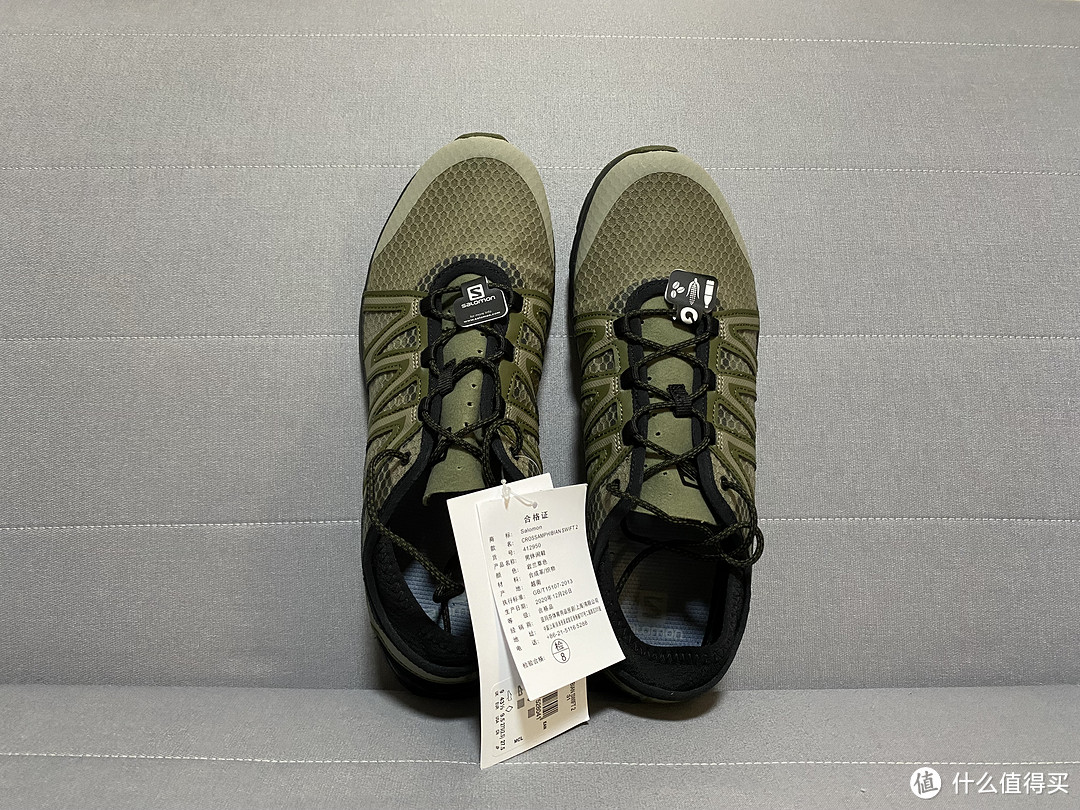 salomon的透气溯溪鞋CROSSAMPHIBIAN SWIFT 2