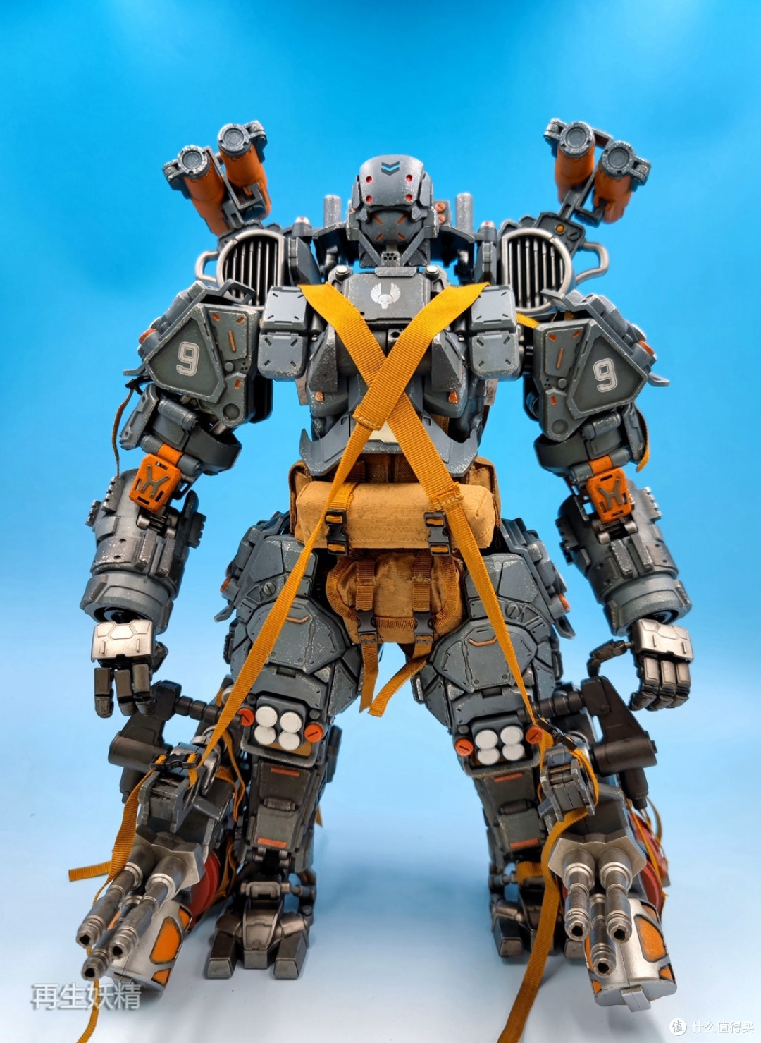 joytoy暗源118战慑05强袭空降型机甲开箱把玩