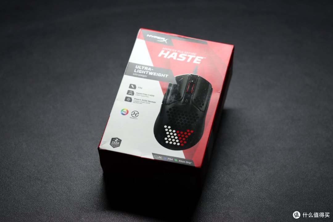 镂空轻盈 核心防尘 - 极度未知HyperX 旋火轻量化鼠标拆解评测