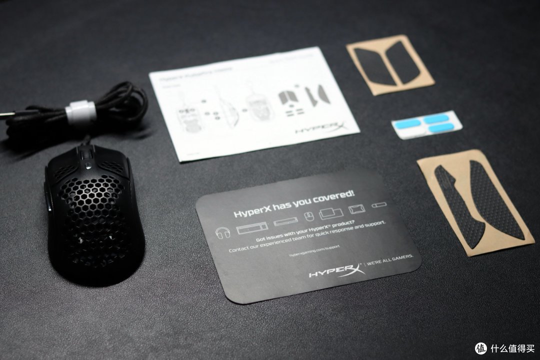 镂空轻盈 核心防尘 - 极度未知HyperX 旋火轻量化鼠标拆解评测