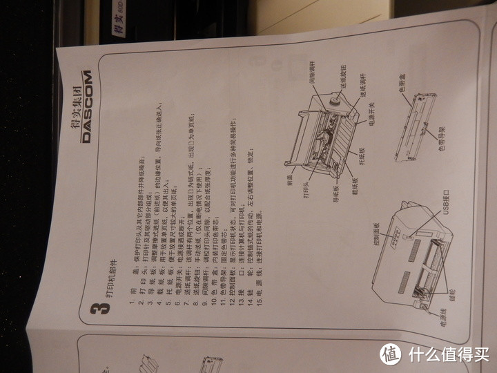得实DS-1920针式打印机开箱测评