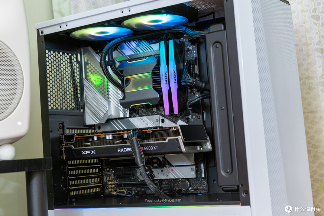 夏日炎炎240t30清凉之风装一台11700k6600xt的追风者p360a机子欢度