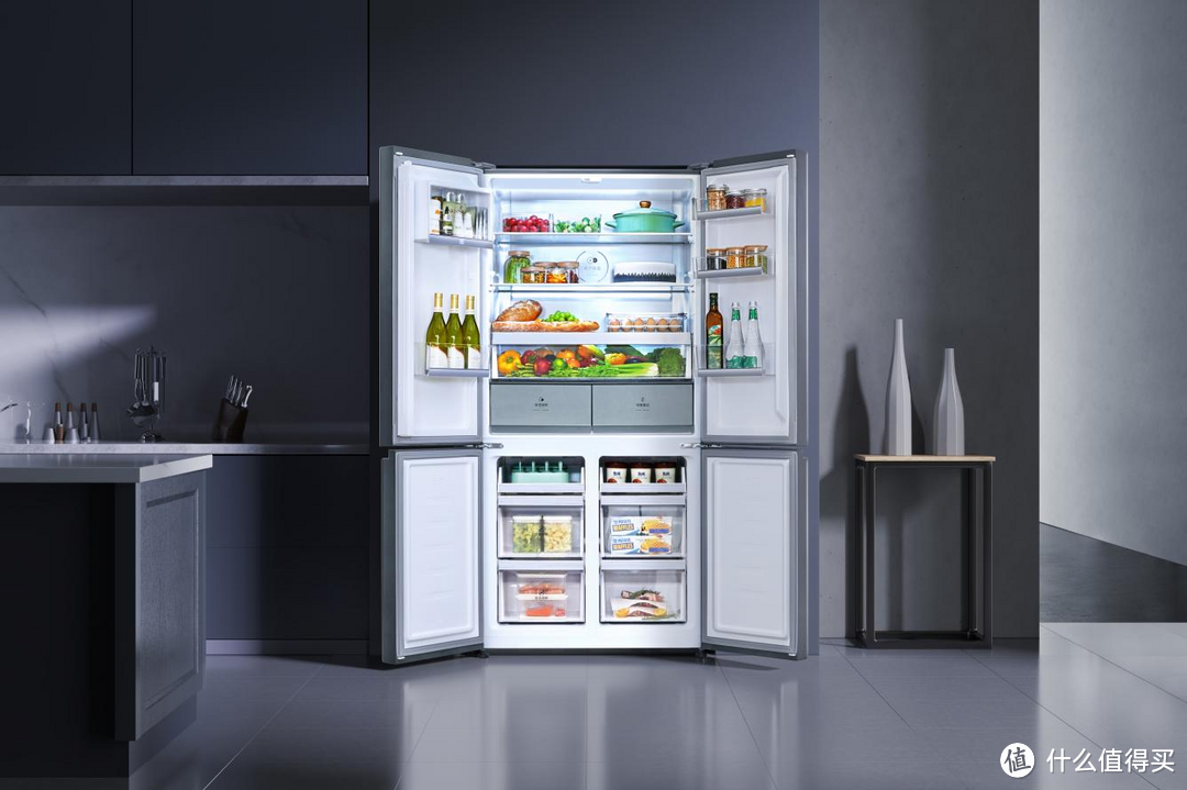 米家发布万元级配置冰箱 十字四门尊享版550L