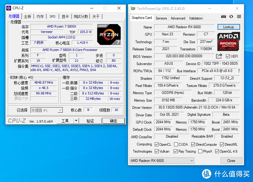 华硕DUAL RX 6600显卡快测，短小精悍的1080P游戏利器