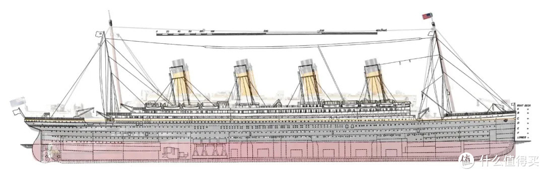 还原程度如何？真实泰坦尼克号vs乐高10294泰坦尼克号