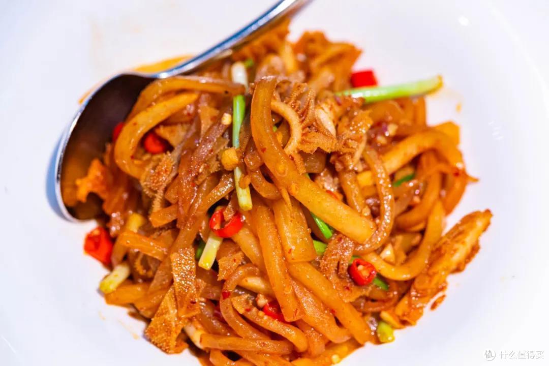 酸萝卜炒牛百叶