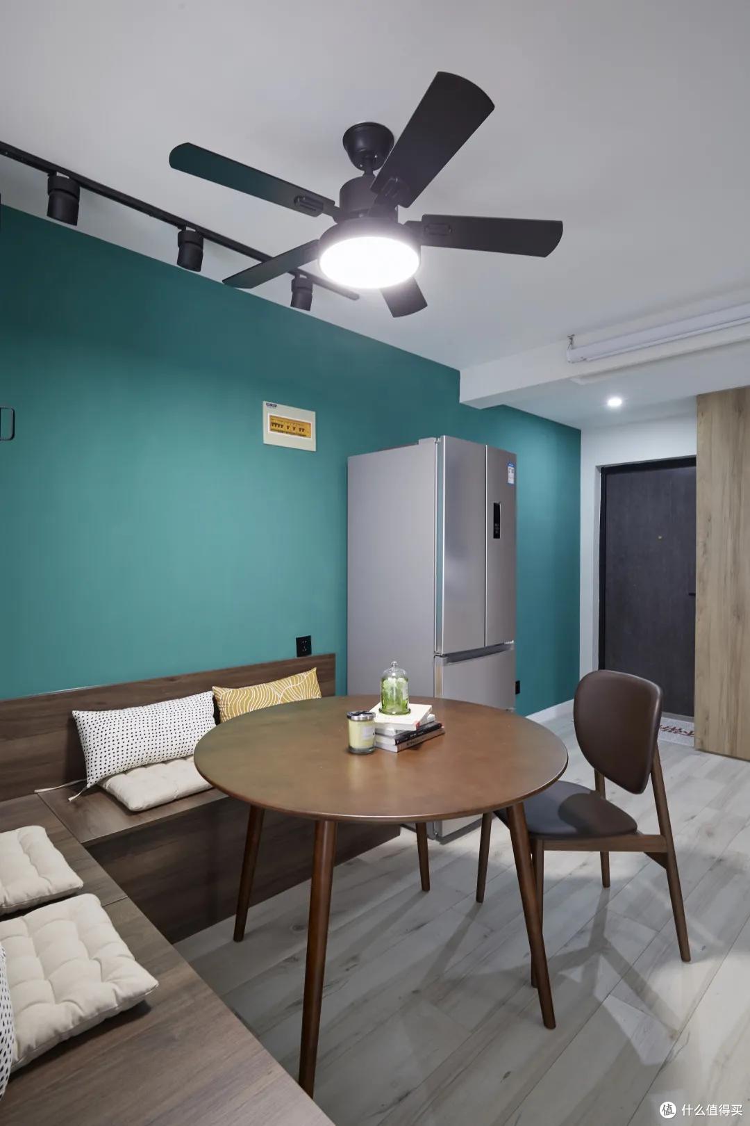 住范儿真实案例篇三十拆掉客厅改两居46㎡墨绿小家更高级