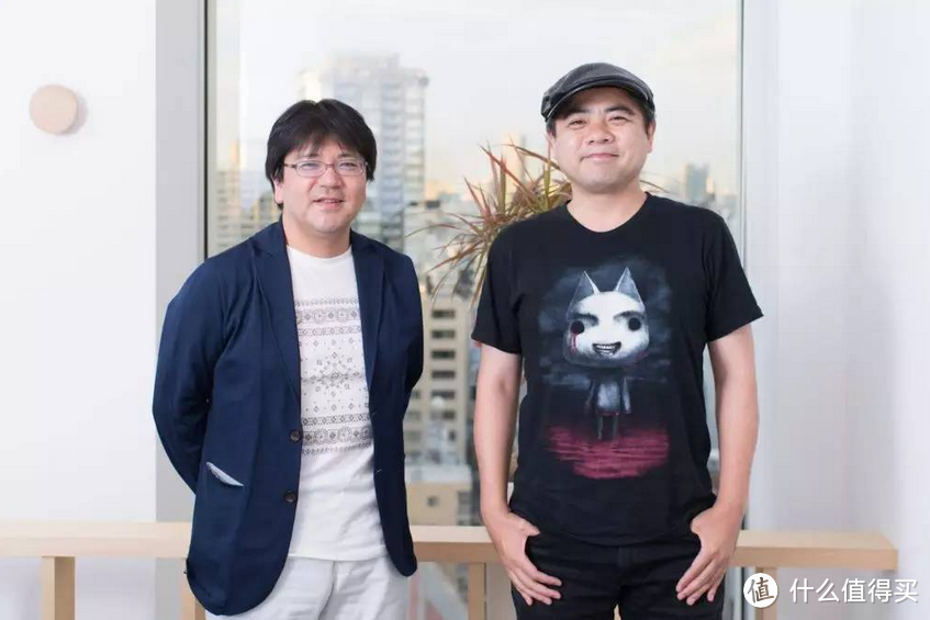 《零》系列制作人柴田诚（左）与《寂静岭》系列制作人外山圭一郎