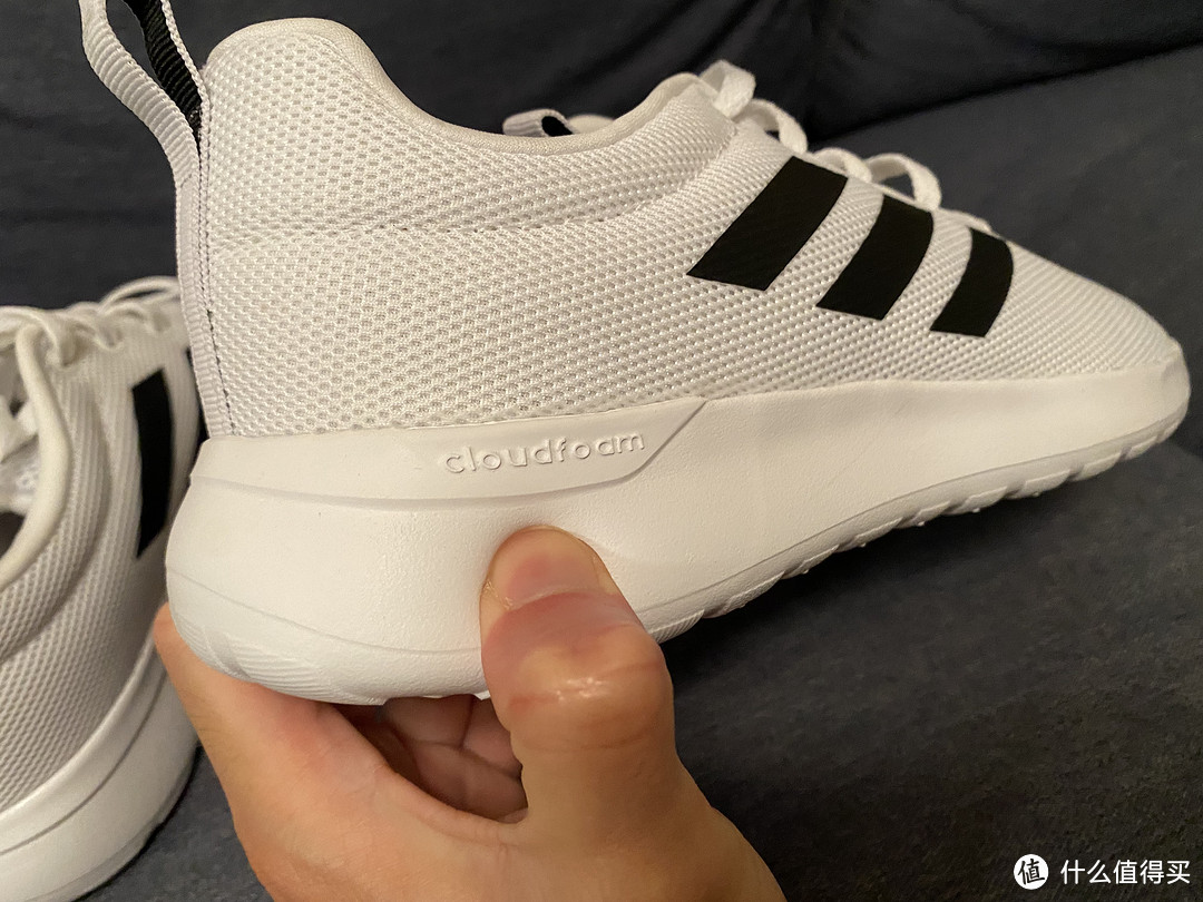 百搭的adidas neo LITE RACER休闲跑步鞋