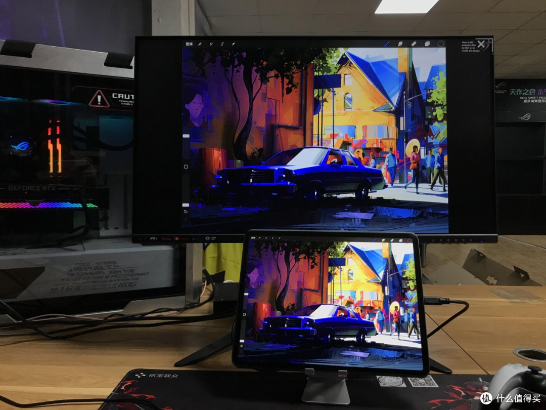 显示器测评篇十四群创e7b024k144hzhdmi21优派vx28804kpro