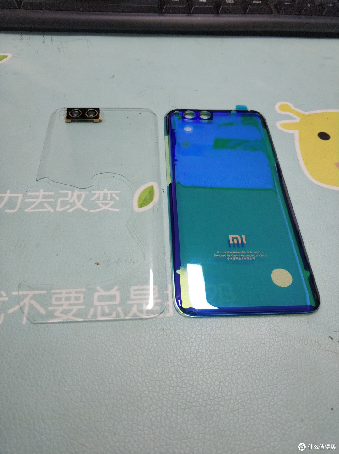 后盖破的比屏幕早很多,这次换个其他材质的后盖继续整,哈哈