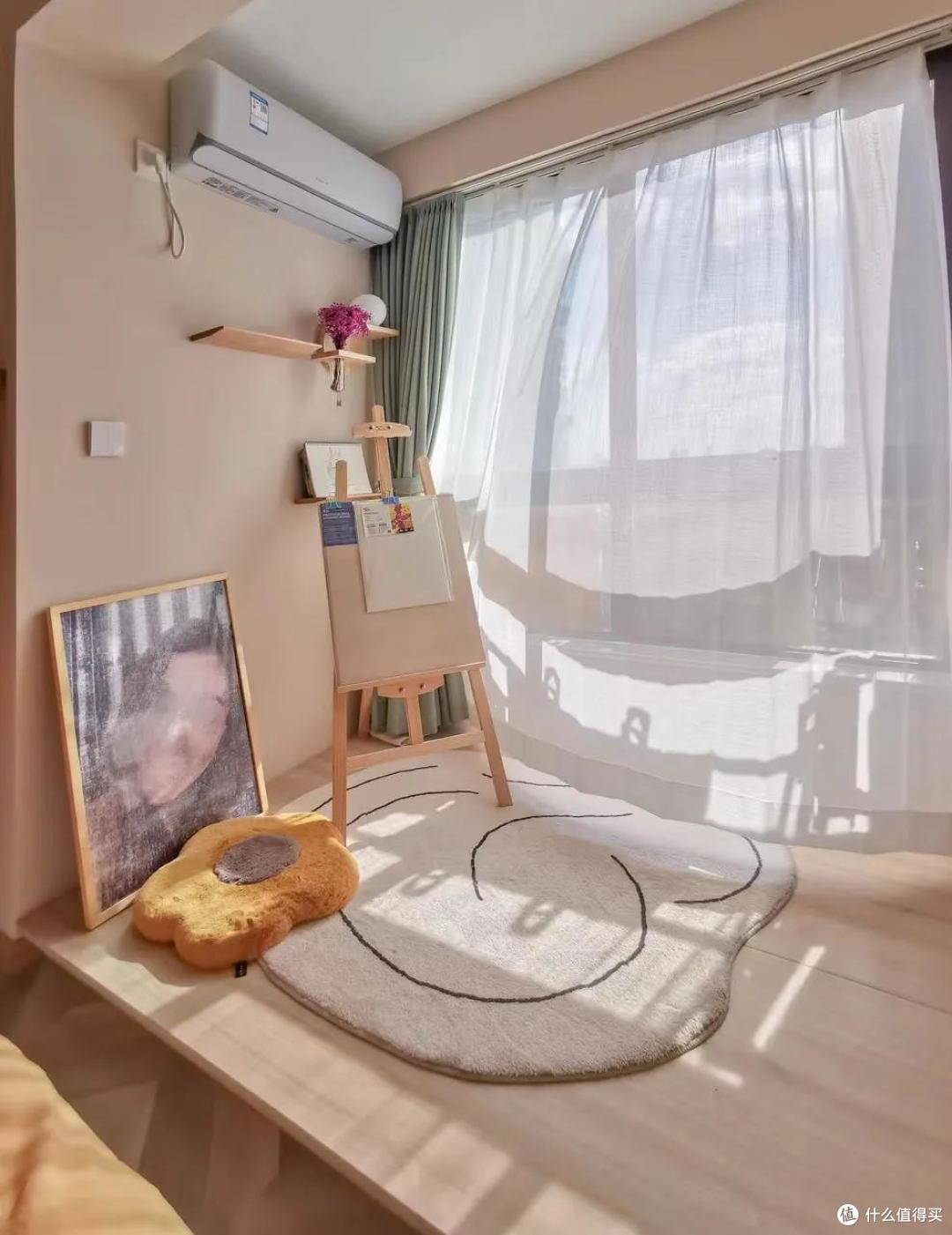 40㎡小两房竟做出四分离卫生间!还有独立画室和化妆间?!