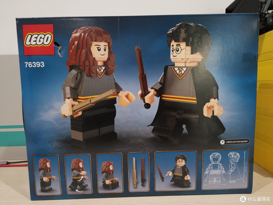 LEGO 乐高 哈利波特系列 76393 哈利·波特与赫敏·格兰杰 开箱评测