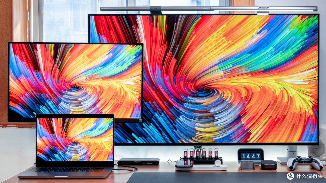 比电视还爽的 48 吋 OLED 桌面电竞巨屏，KTC G48P5 显示器测评详解