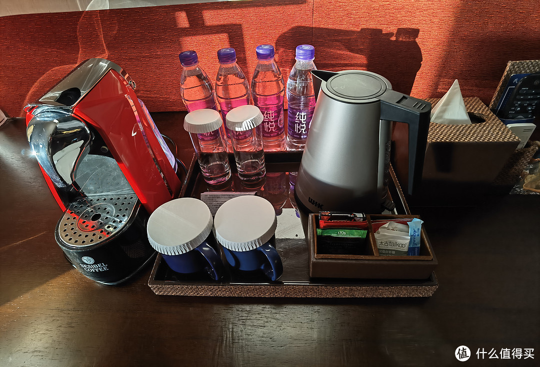 胶囊咖啡机、饮用水、茶包、咖啡包、电热水壶