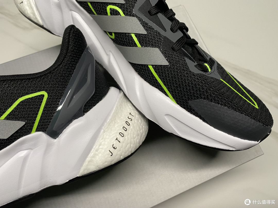 后跟boost!挺不错的adidas X9000L2