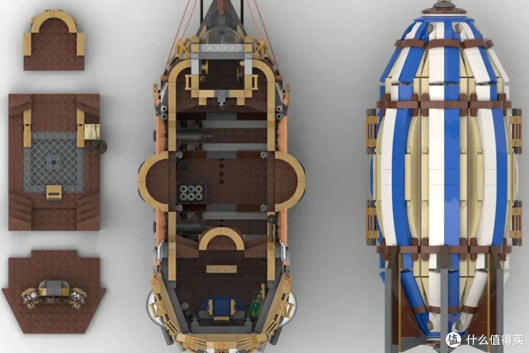这一次会量产吗？乐高Ideas作品“蒸汽朋克飞艇”再次获得10000票支持