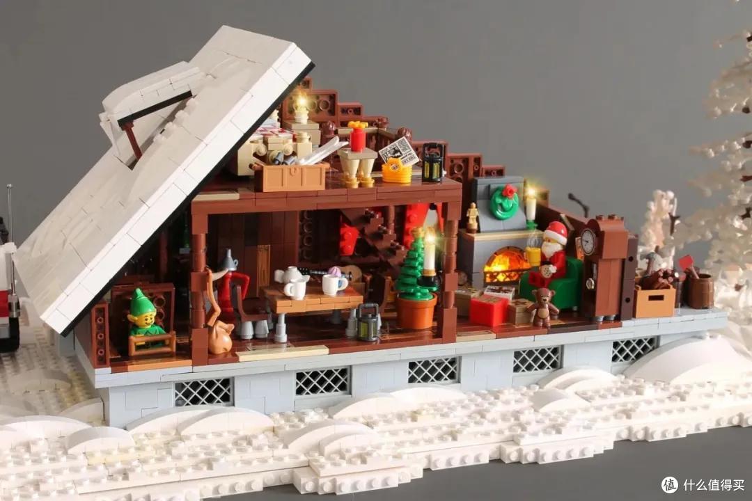 仅用62天乐高ideas作品圣诞老人小屋获得10000票支持