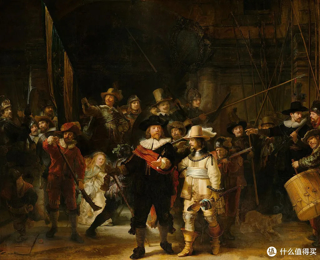 《夜巡》荷兰画家伦勃朗于1642年创作