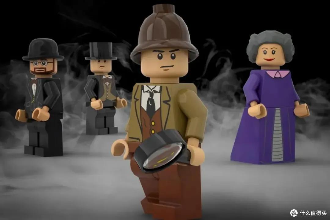 乐高ideas作品夏洛克福尔摩斯贝克街221b号获得10000票支持