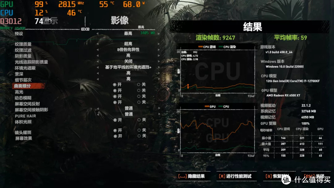 值否 | RX6500XT和RTX3050游戏对比实测，最低700元的差价它值吗